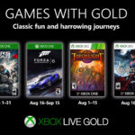 Xbox Live Gold Agosto 2019